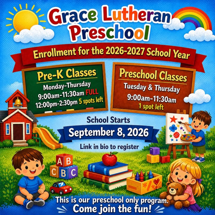 Grace Lutheran Church, Preschool & Childcare Center